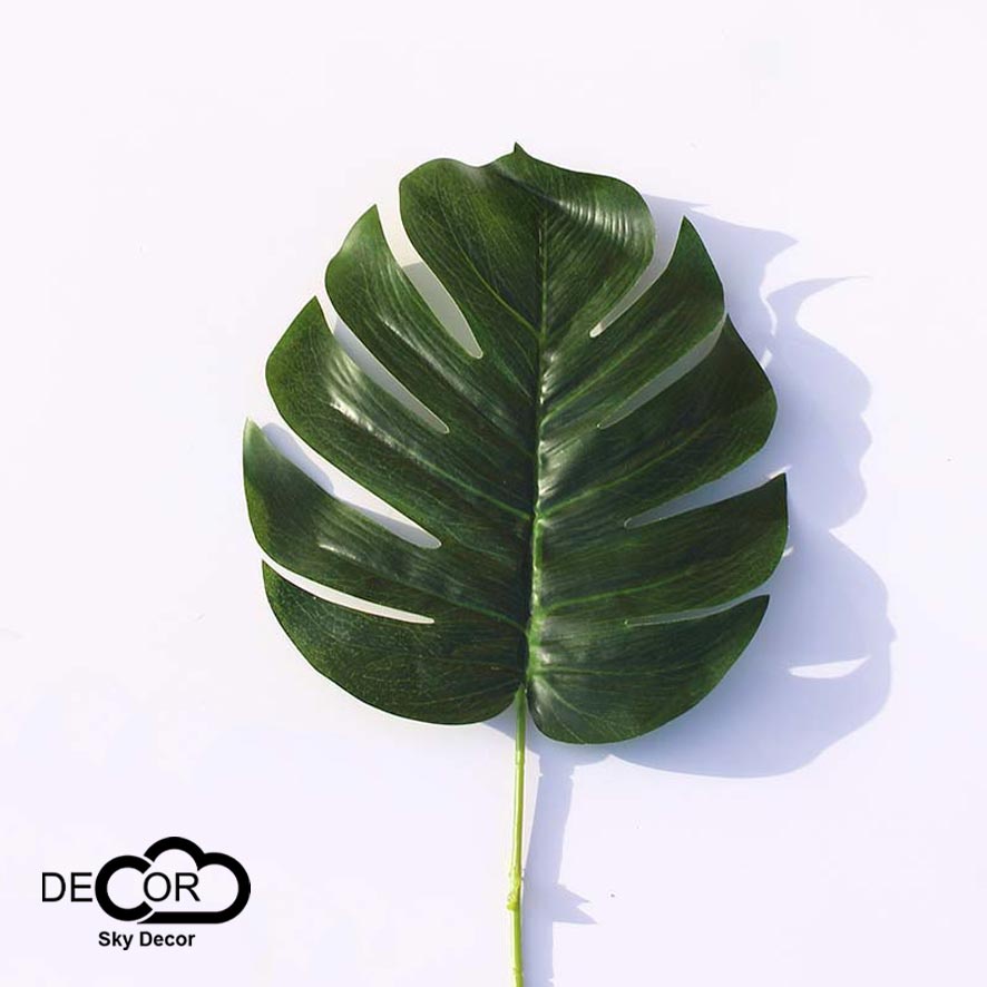 Lá giả Sky Decor, lá cọ tròn, Monstera, sake, trầu bà - Lá xẻ Nam Mỹ trang trí nhà cửa, đạo cụ chup ảnh