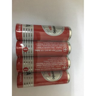 Combo 4 Pin AA Panasonic  Đỏ (H038) R6UT/4S (Vỉ 4 viên)