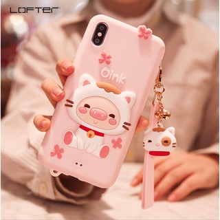 Ốp lưng Thú Cưng Dễ thương Cho Iphone11 ( LOFTER )