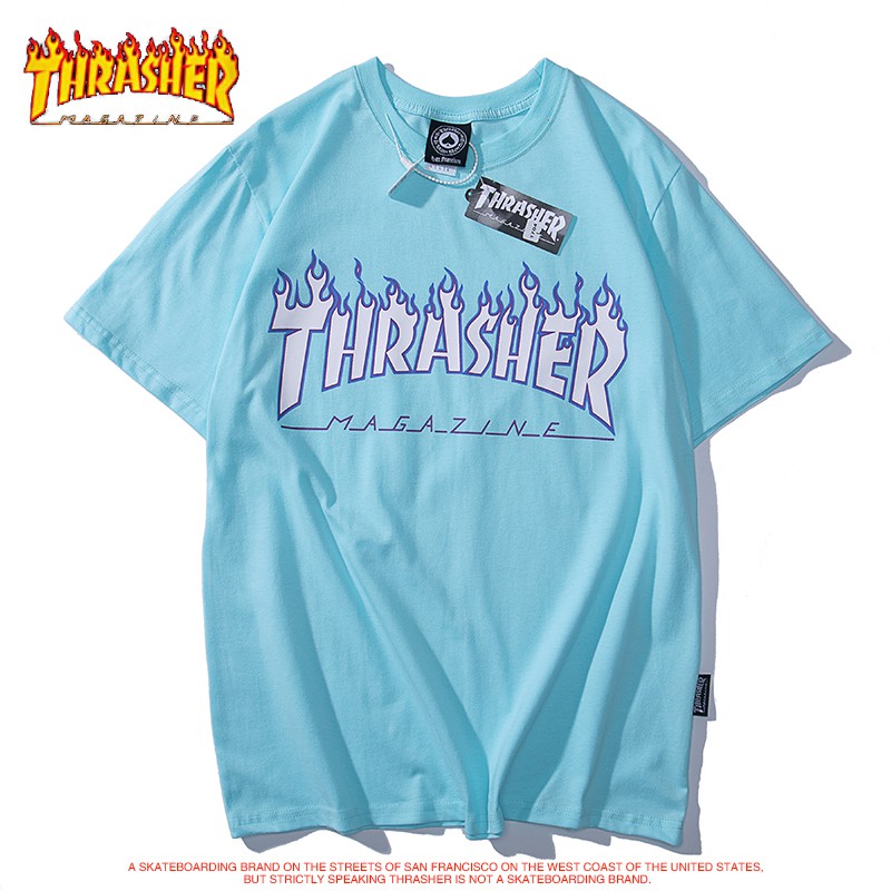 Áo Thun Ngắn Tay Cổ Tròn Thời Trang THRASHER | BigBuy360 - bigbuy360.vn