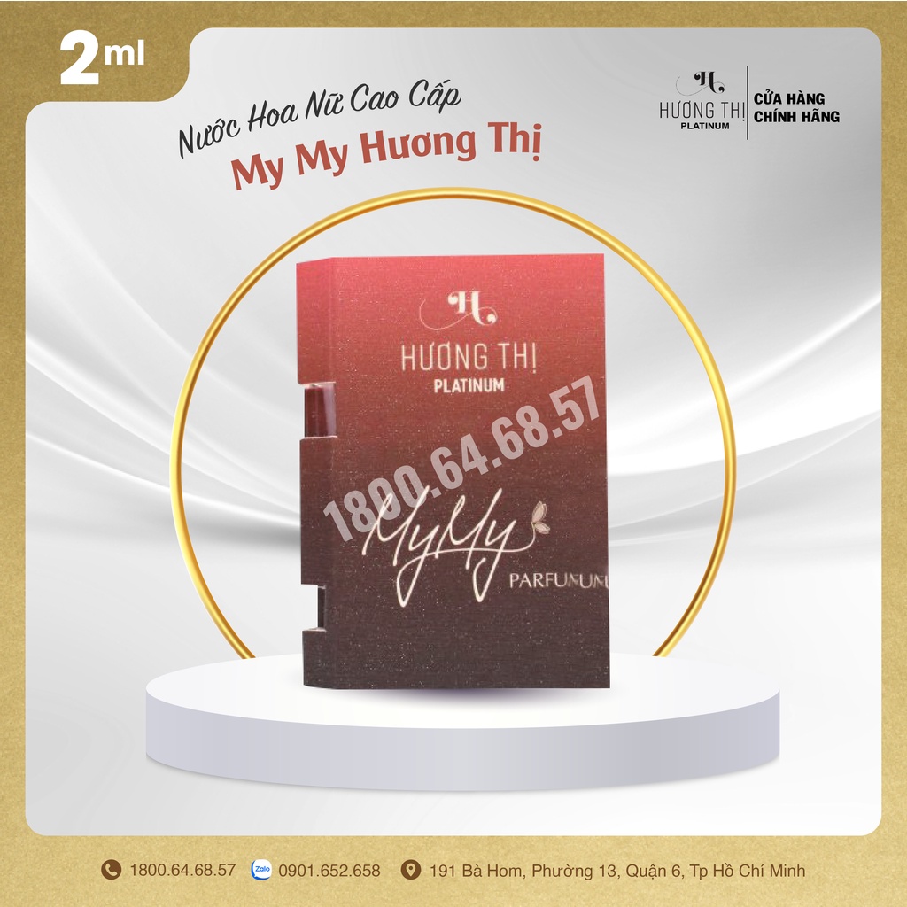 MẪU THỬ NƯỚC HOA NỮ CAO CẤP MYMY [2ml] Hương Thị | Thế Giới Skin Care