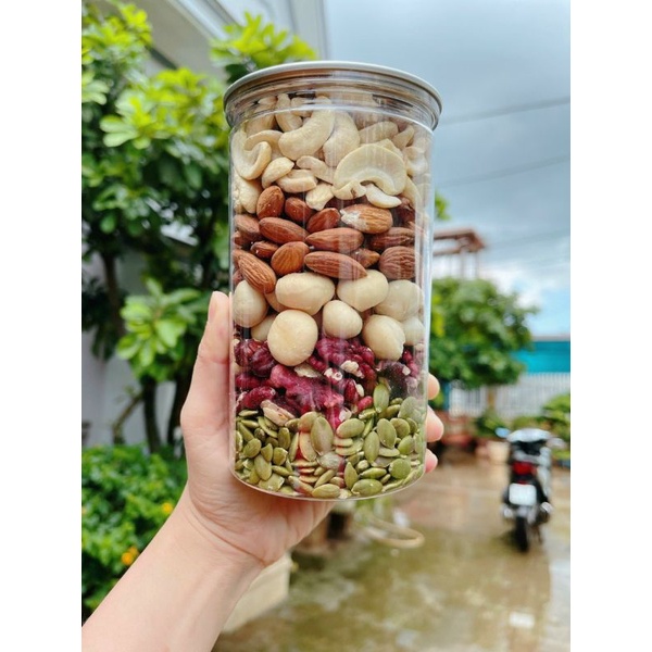 Mixnuts CAO CẤP 5 loại hạt dinh dưỡng sấy nguyên vị