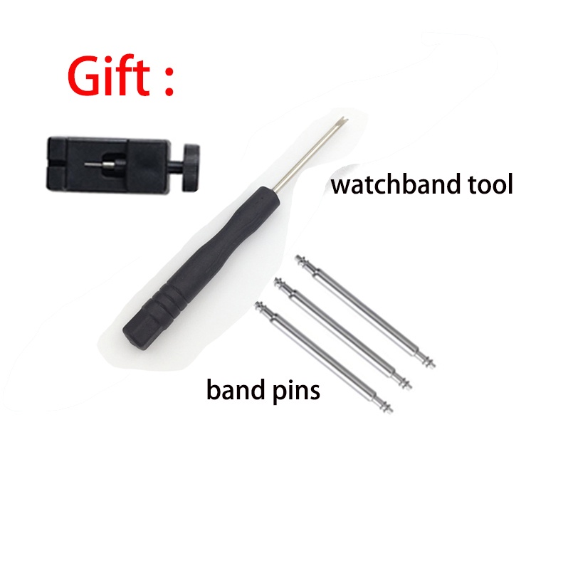 Dây Đeo Đồng Hồ Bằng Thép Không Gỉ 12mm 14mm 16mm 17mm 18mm 19mm 20mm 21mm 22mm 23mm 24mm