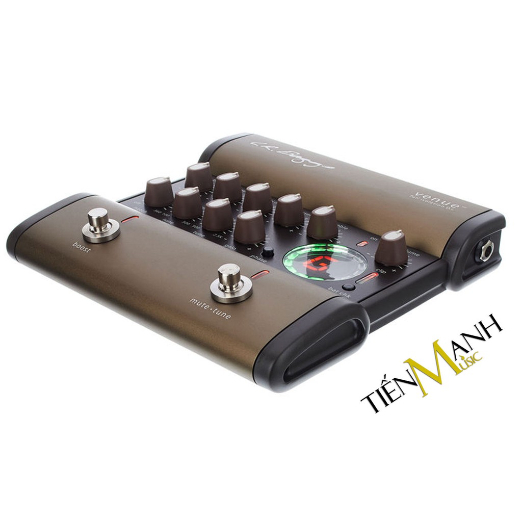 Venue DI L.R. Baggs Acoustic Guitar Thiết bị tạo hiệu ứng âm thanh LR Baggs Preamp EQ Tuner Pedal - Chính Hãng