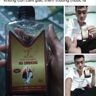 Nước súc miệng bỏ thuốc lá thuốc lào
