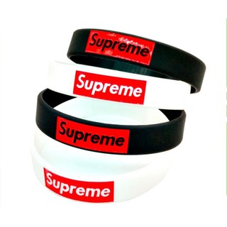 Vòng tay thể thao cao su Supreme