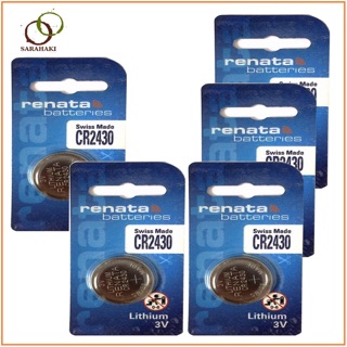 Pin viên CR2430 renata lithium 3V