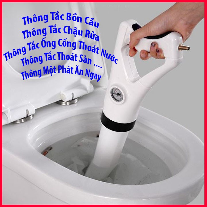 Dụng Cụ Thông Tắc Bồn Cầu -  Dụng Cụ Thông Tắc Đa Năng