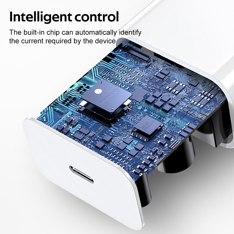 Củ sạc nhanh USB Type C TBTIC 10W sử dụng tiện lợi cho Apple iPhone 12 Pro Max 11 XS Max XR Samsung Xiaomi Huawei