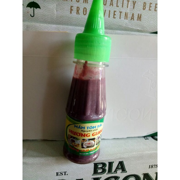 Mắm tôm chai mini  110ml  hương giang siêu -ngon