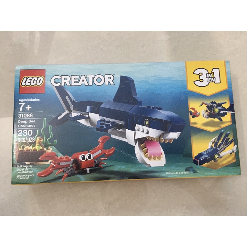 Lego 31088 - Sinh vật biển sâu