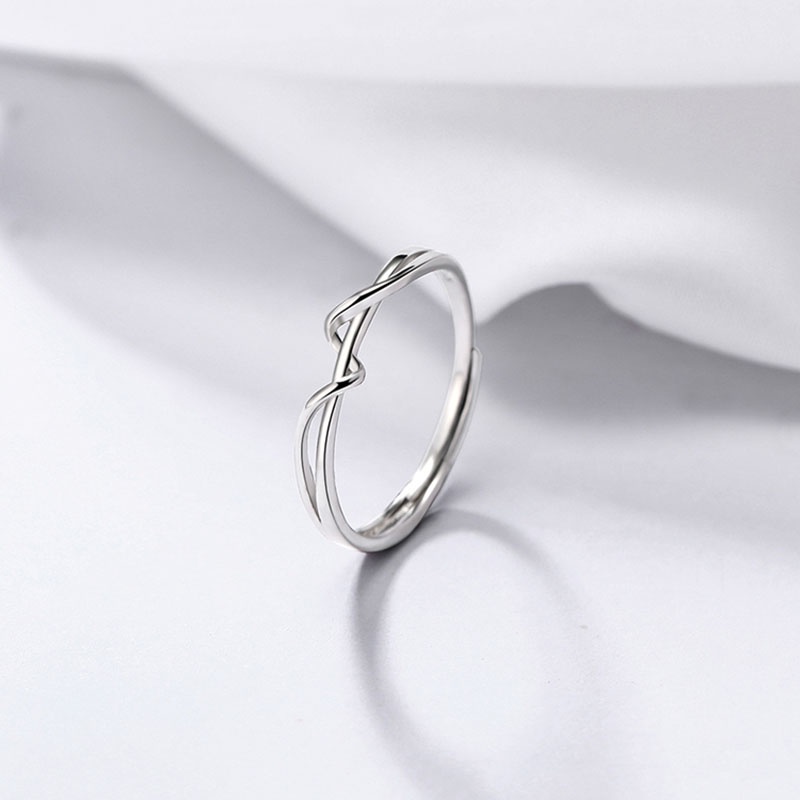 Nhẫn Đeo Tay Kim Loại Đơn Giản Thời Trang Cho Nữ