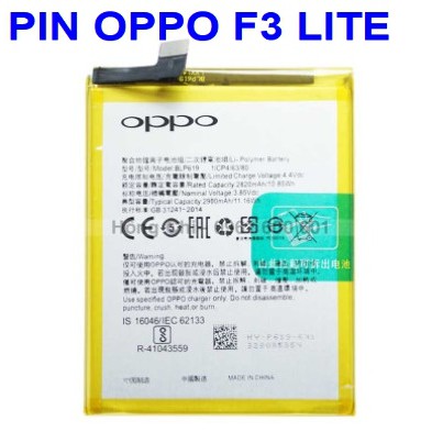 PIN OPPO F3 LITE