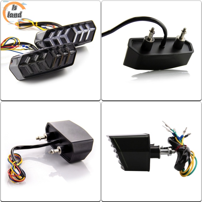 Đèn LED báo tín hiệu dừng thắng gắn đuôi xe máy Honda MSX125 CBR650F CTX700