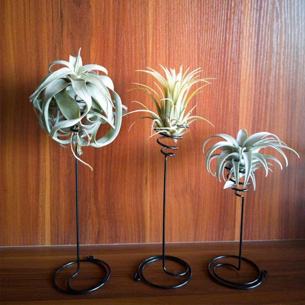 Giá Đỡ Chậu Hoa Mini Bằng Kim Loại Dùng Trang Trí Ban Công