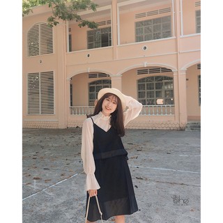 Đầm Maxi Hai Dây Suông SD07