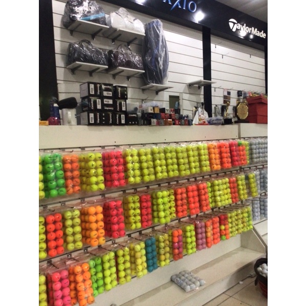 Bóng golf màu tổng hợp độ mới 90-95%