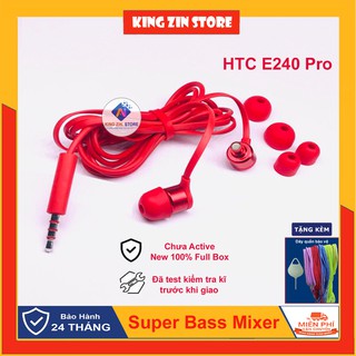 Tai nghe HTC E240 Pro Chính Hãng siêu âm Bass Bossted - Bản âm đặc biệt- Kèm Quà Tặng
