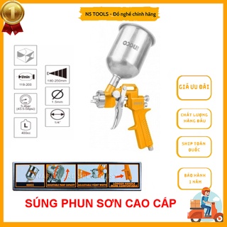 Súng phun sơn khí nén ingco asg4041 béc phun cao cấp chính hãng
