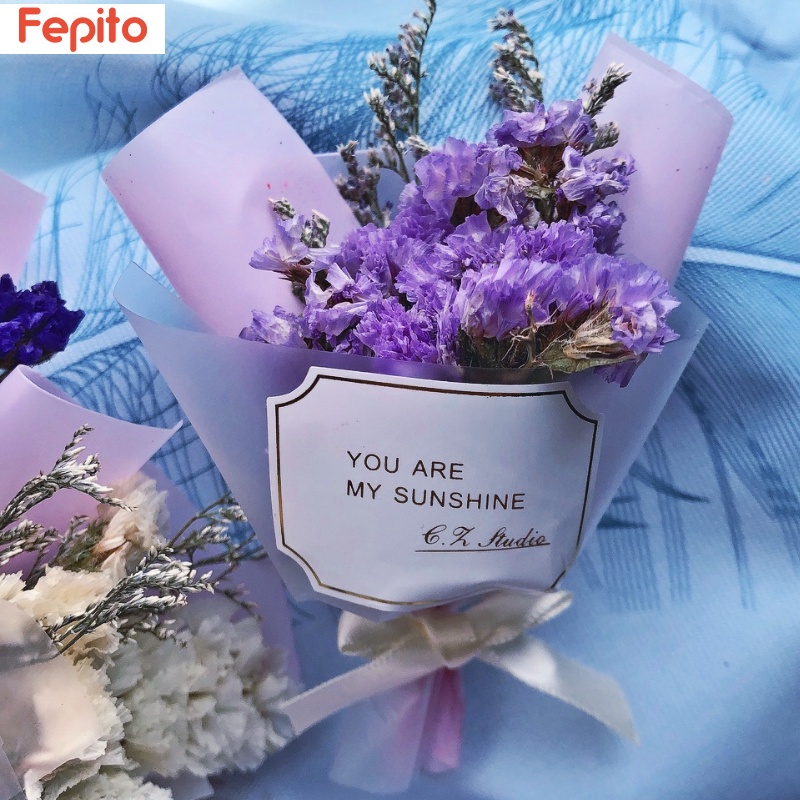 Bó Hoa Gypsophila Khô Tự Nhiên Mini Làm Quà Tặng Valentine