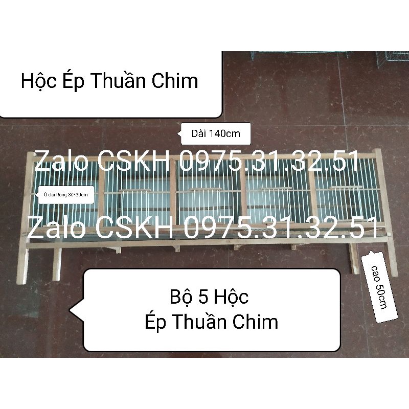 Bộ hộc ép thuần chim