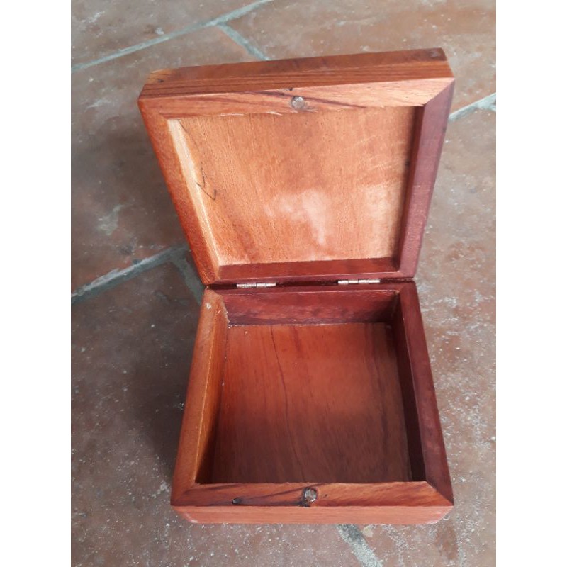 Hộp gỗ đựng thuốc 11x7 cao 5,5cm
