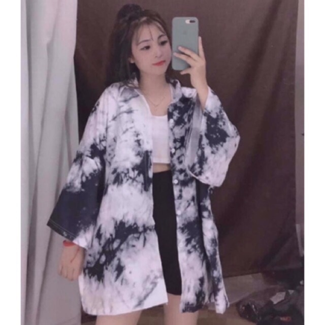 ÁO SOMI LOANG ĐEN UNISEX