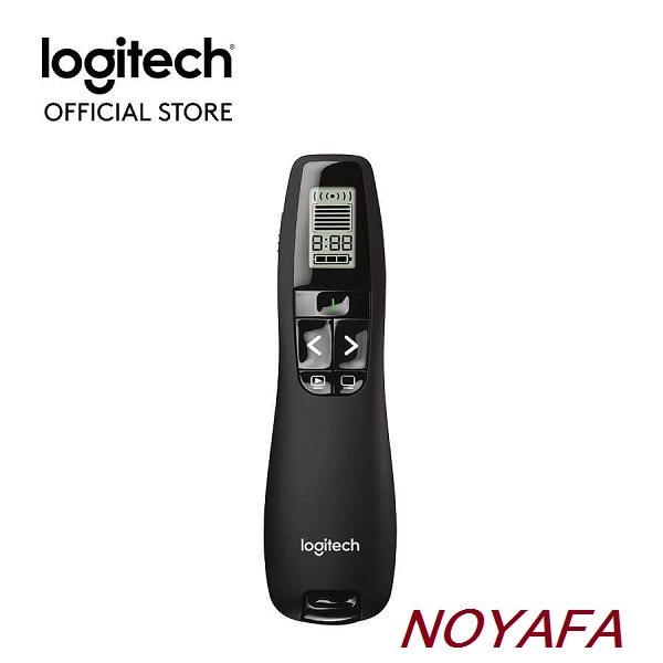 Bút trình chiếu, bút chỉ Slide R800 Logitech laze màu xanh, đỏ tùy chọn cao cấp