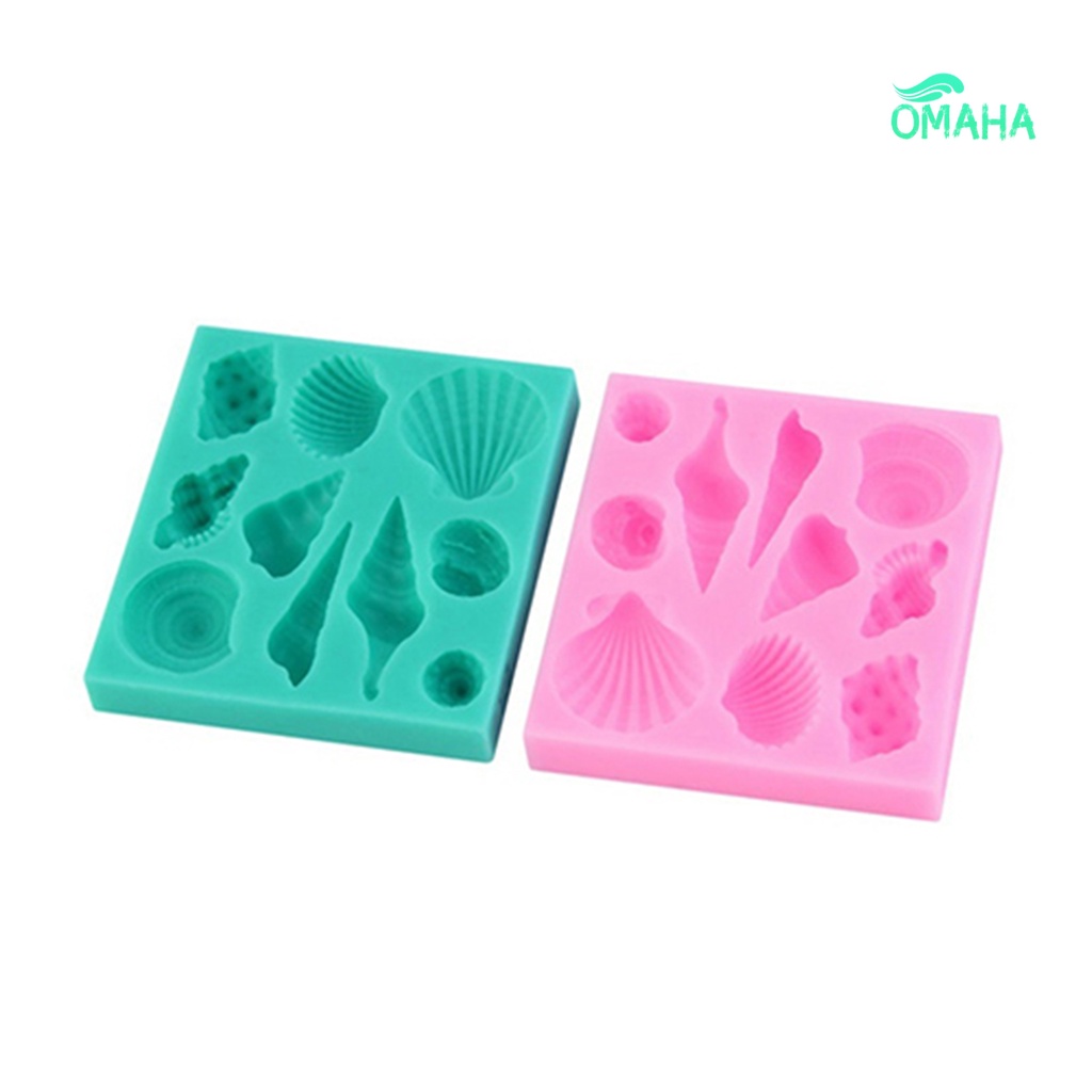 Khuôn Làm Bánh / Sô Cô La Chống Dính Hình Vỏ Sò
