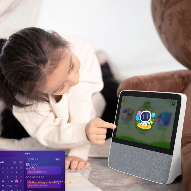 Hướng dẫn sử dụng màn hình thông minh Xiaodu x8 Máy học robot mới loa điều khiển giọng nói nhà 1c1s