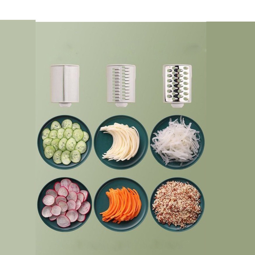Dụng Cụ Thái Rau Củ Quả Đa Năng 4 in 1 Máy. Cắt Máy Bào Củ Qủa Đa Năng Nhỏ Gọn Tiện Lợi