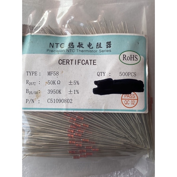 TRỞ NHIỆT BẾP TỪ 50K CẢM BIẾN NHIỆT BẾP TỪ