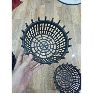 Chậu nhựa giả gỗ nan phụ F20