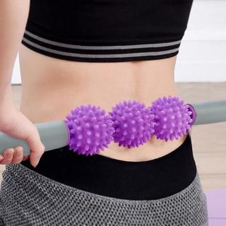 Houglamn Gậy massage  chân eo thư giãn và thể dục Con lăn cơ bắp vai / tay hỗ trợ luyện tập tiện dụng
