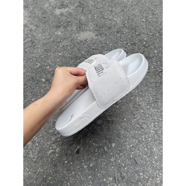 Dép Puma Quai Da lộn Nhiều Màu