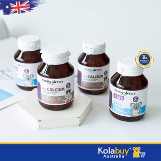 Combo viên uống Dha Heathy Care và Canxi Healthy Care cho bé 60 viên của Úc