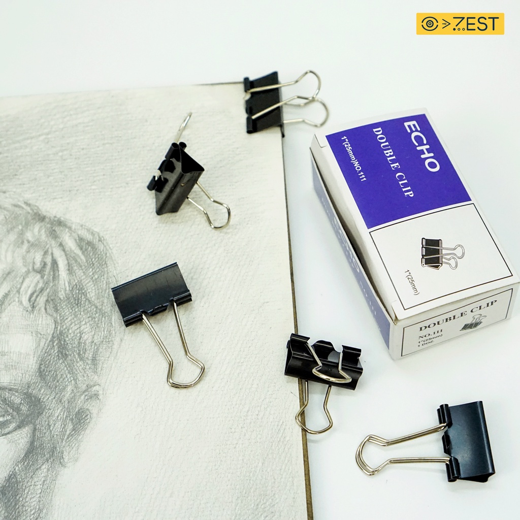 Kẹp giấy 25mm- Hộp 12 cái