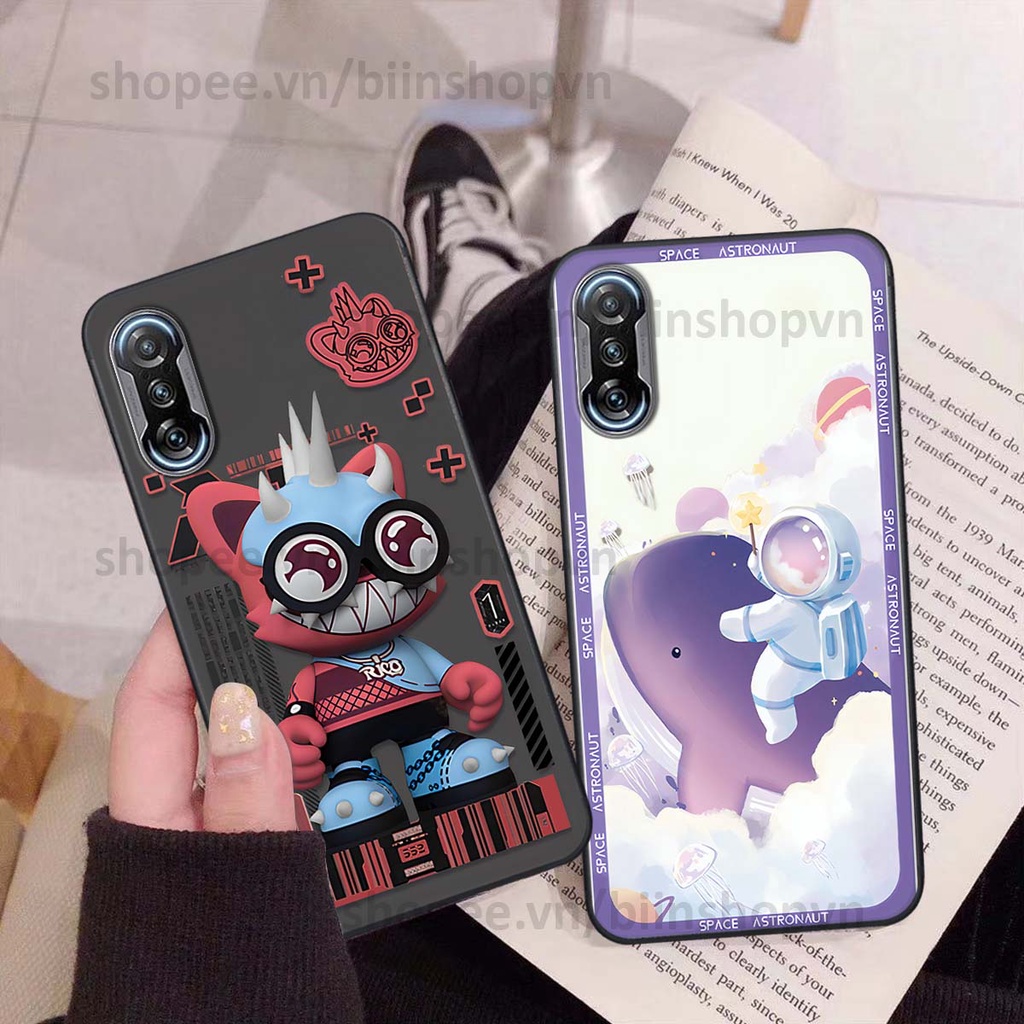 Ốp Xiaomi Redmi K40 phi hành gia vũ trụ space.x siêu đẹp, thời trang