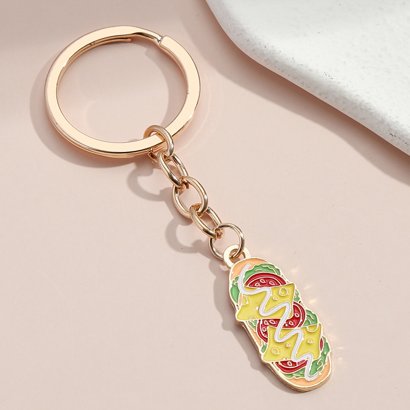 Móc Khóa Hình Bánh Mì Và Món Tráng Miệng Dễ Thương