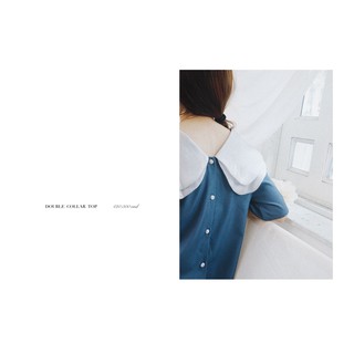 Chicka Chicka - Áo Double collar top