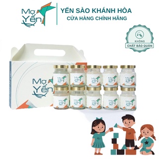 Yến sào - mợ yến - vị dâu kid - combo 10 hũ yến chưng nguyên chất