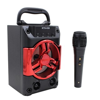 LOA BLUETOOTH KARAOKE KTS-936 + TẶNG KÈM 1 MICRO
