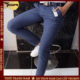 Quần Tây Nam Cao Cấp 👕DEAL SỐC👕 Quần Âu Chất Vải Kate Co Dãn Phong Cách Hàn Quốc TRUMP5