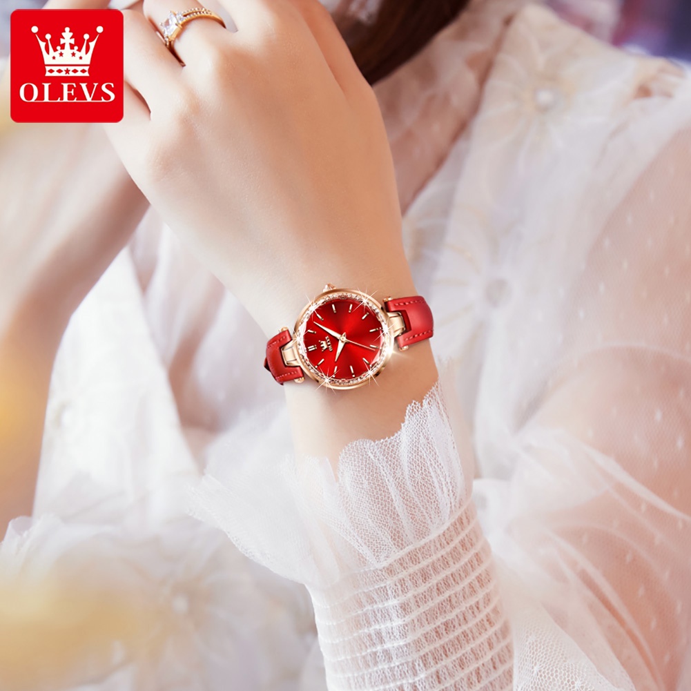 Đồng hồ nữ Olevs thiết kế sang trọng chống nước cao cấp | BigBuy360 - bigbuy360.vn