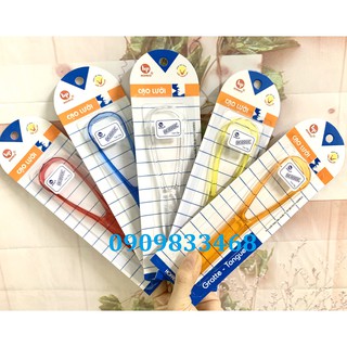 Dụng cụ cạo lưỡi - vệ sinh làm sạch lưỡi Hoaco ( thìa cạo lưỡi)
