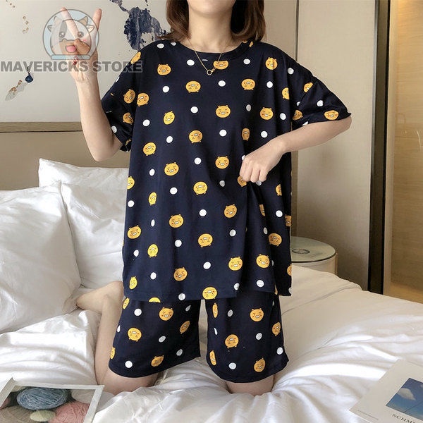 Fds bộ đồ ngủ caro thời trang phong cách mới cho nữ