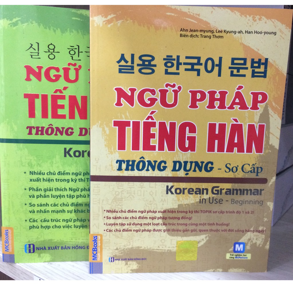 Sách - Ngữ pháp tiếng Hàn thông dụng (sơ cấp) – Korean Grammar in use