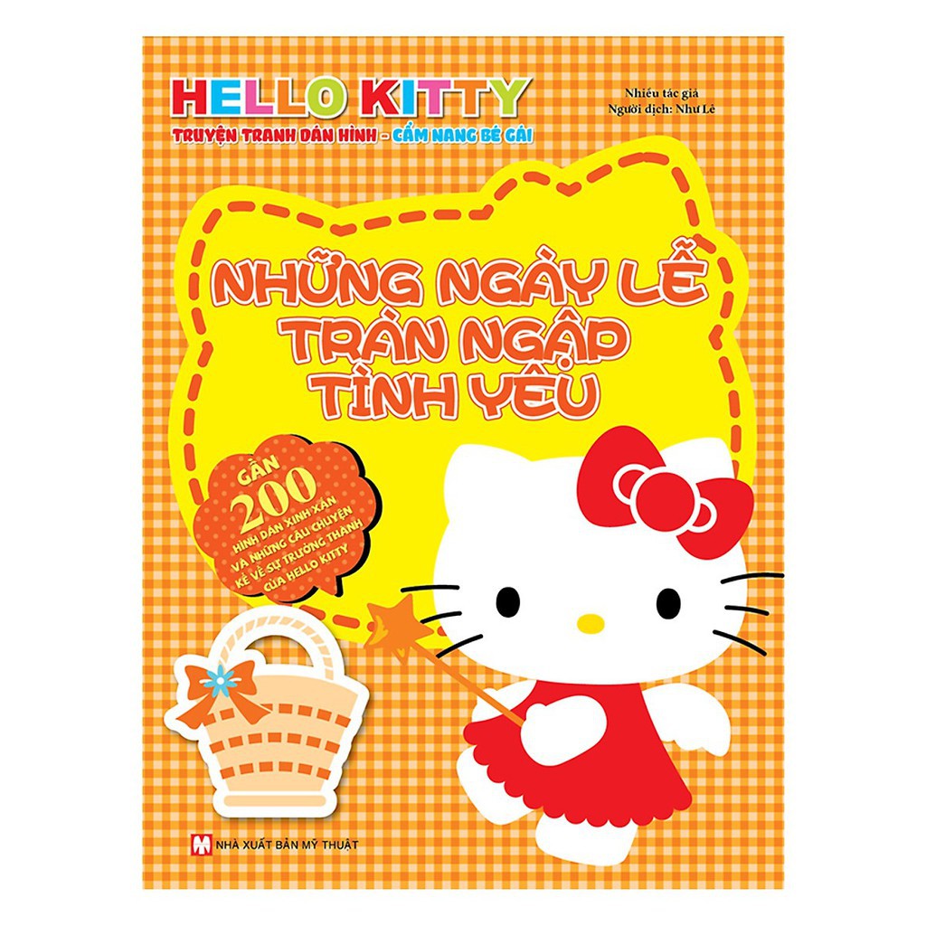 Sách - Hello Kitty - Những Ngày Lễ Tràn Ngập Tình Yêu (Dán Hình)