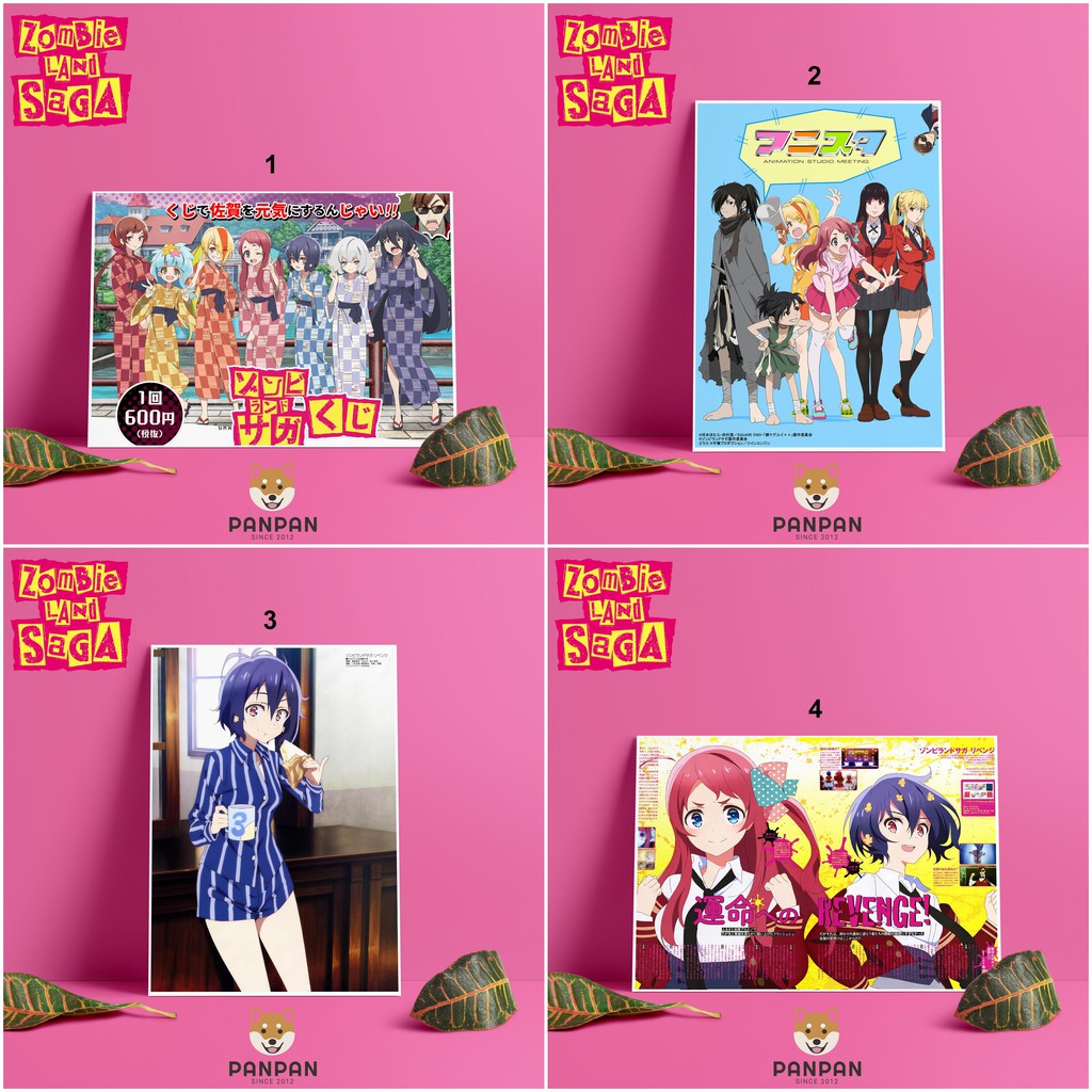 Postcard Cao Cấp - Poster Zombieland Saga (1)