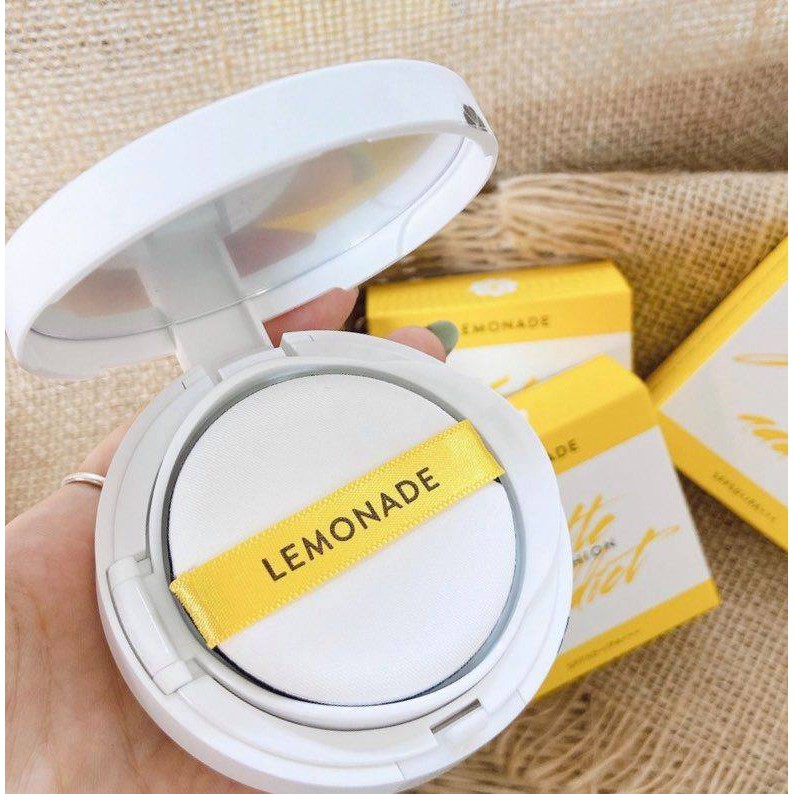 Phấn Nước LEMONADE SPF50+ PA+++ Matte Addict Dual Cushion(màu 1 light)